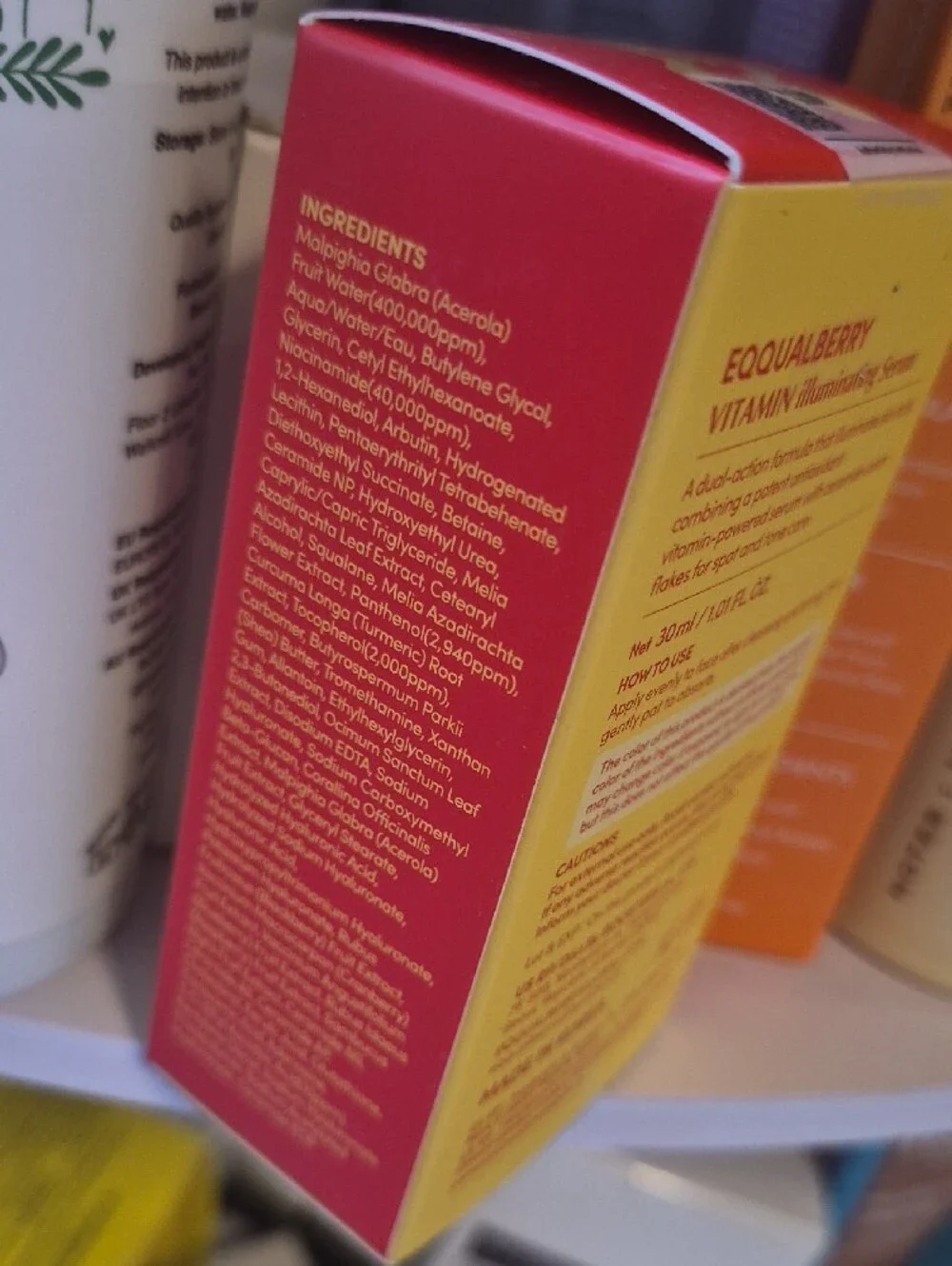 N/A vitamin illuminating